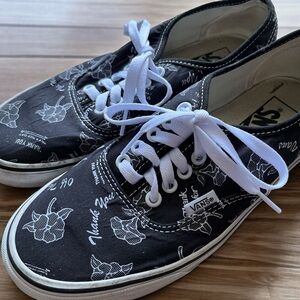 Vans Thank You Have A Nice Day Black and White Size 6.5 men’s 8.0 women’s
